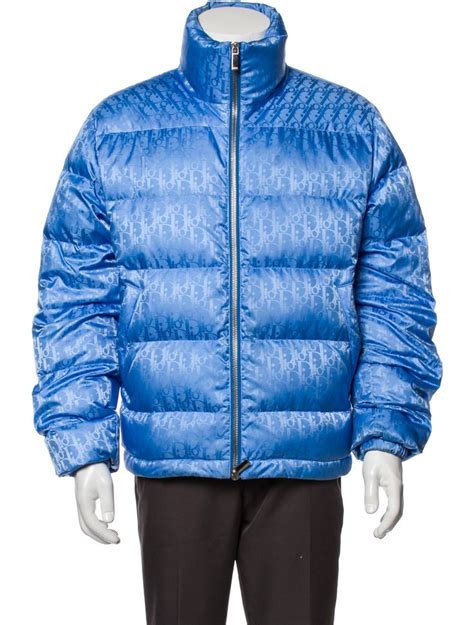 dior jacket blue mens|Dior puffer jacket men's.